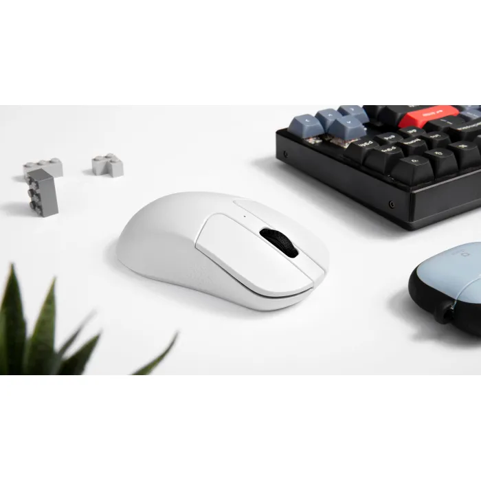 Мышь Keychron M3 mini BT/WL/USB-A/USB-C, 4K, белый