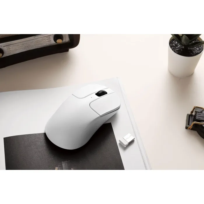 Мышь Keychron M3 mini BT/WL/USB-A/USB-C, 4K, белый