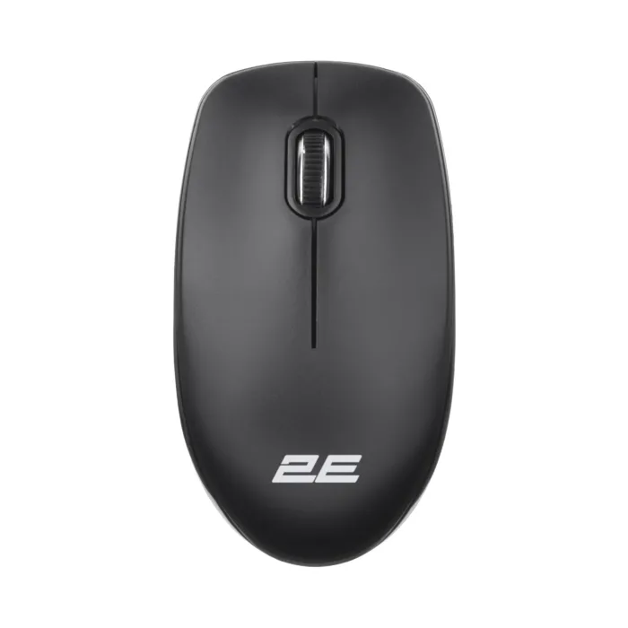 Klaviatura va sichqoncha to‘plami 2E MK410 WL, EN / UK/ RU, qora