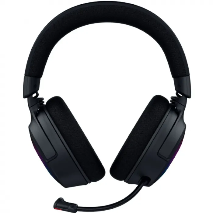 Razer Kraken V4 o‘yin garniturasi, USB-A/WL/BT, RGB, qora