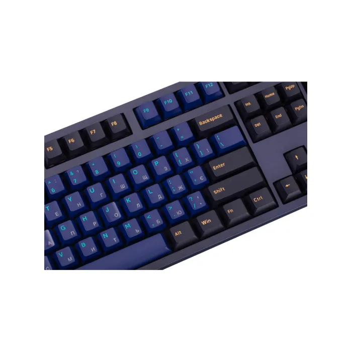 Akko 3108 DS Horizon 108Key mexanik klaviaturasi, CS Blue V2, USB-A, EN/UKR, No Led, ko‘k