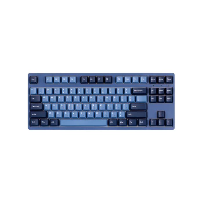 Akko 3087 DS Ocean Star 87Key mexanik klaviaturasi, CS Orange V2, USB-A, EN/RU, LEDsiz, Havo rang