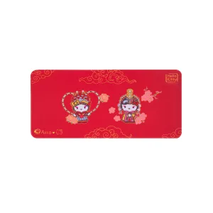 Игровая поверхность Akko Hellokitty Peking Opera Deskmat A XL (900x400x4мм) красный