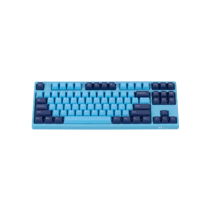 Akko 3087 Mirror of Sky 87Key mexanik klaviaturasi, CS Radiant Red V2, USB-A, EN/RU, LEDsiz, Havo rang