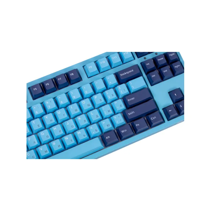 Akko 3087 Mirror of Sky 87Key mexanik klaviaturasi, CS Radiant Red V2, USB-A, EN/RU, LEDsiz, Havo rang