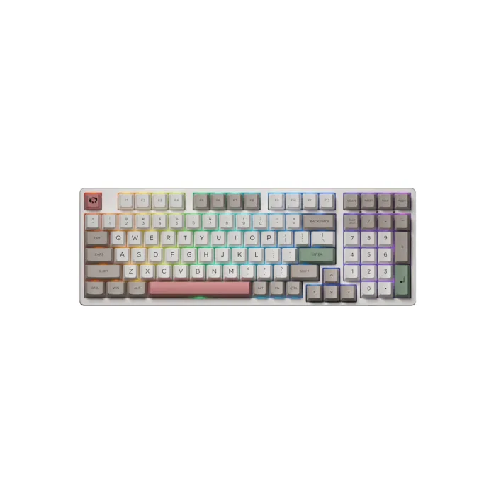 Akko 3098B 9009 CS Jelly White RGB klaviaturasi