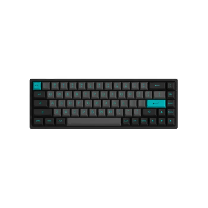 Клавиатура Akko 3068B Plus Black&Cyan CS Jelly Black RGB