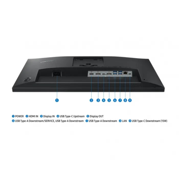Монитор Samsung 27" S27F430 D-Sub HDMI IPS USB-C 100Hz
