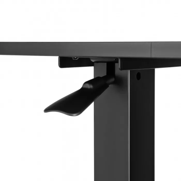 Ixcham stol 2E CE710BB, 710x400 mm, chakka qismi sozlanishi mumkin, qora