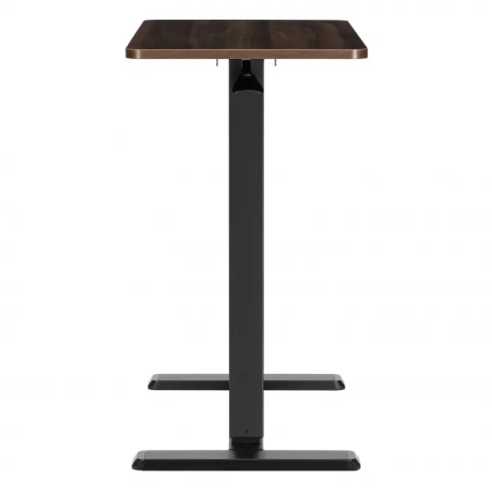 Ixcham stol 2E CE710BD, 710x400 mm, chakka qismi sozlanishi mumkin, qora-jigarrang