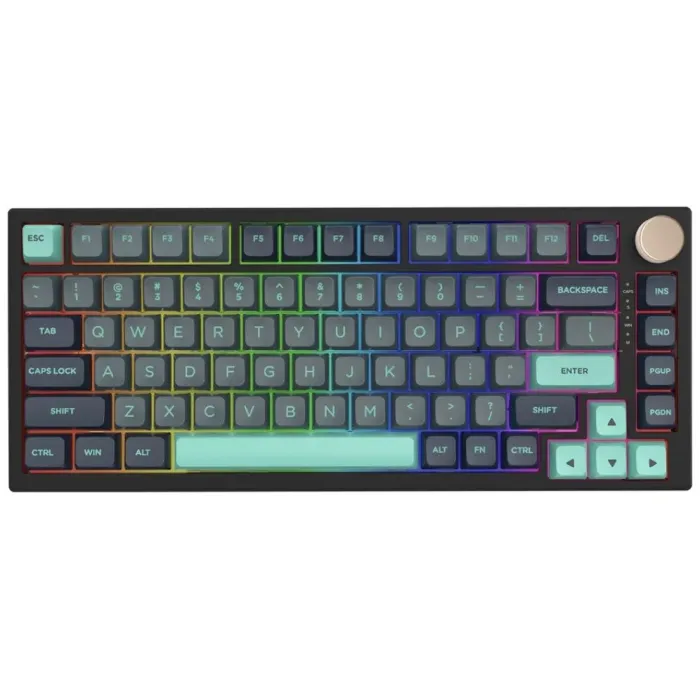 VGN N75 Pro klaviaturasi Kulrang ko‘k