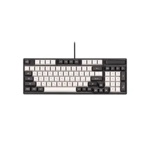 Akko 3098S Dracula 98Key mexanik klaviatura, CS Jelly Pink, USB-A, Hot-swappable, EN/UKR, RGB, qora