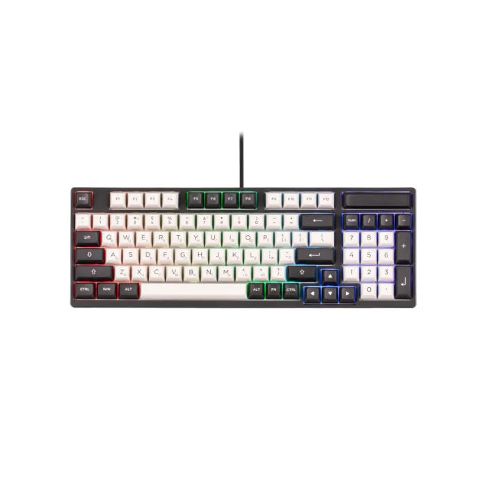 Akko 3098S RGB Dracula (Hotswappable) CS Silver RGB klaviaturasi