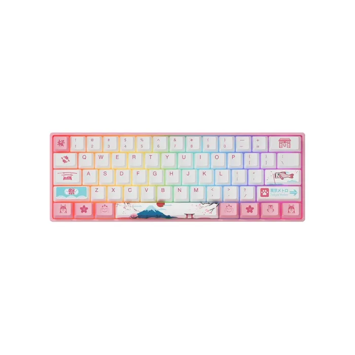 Akko 3061S World Tour Tokyo R2 RGB Hotswappable Cherry Profile Gateron Orange RGB