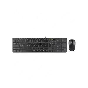 Проводной комплект клавиатуры и мыши Genius SlimStar C126
