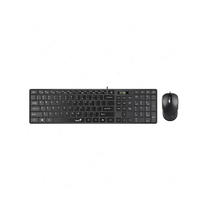 Genius SlimStar C126 simli klaviatura va sichqoncha to‘plami