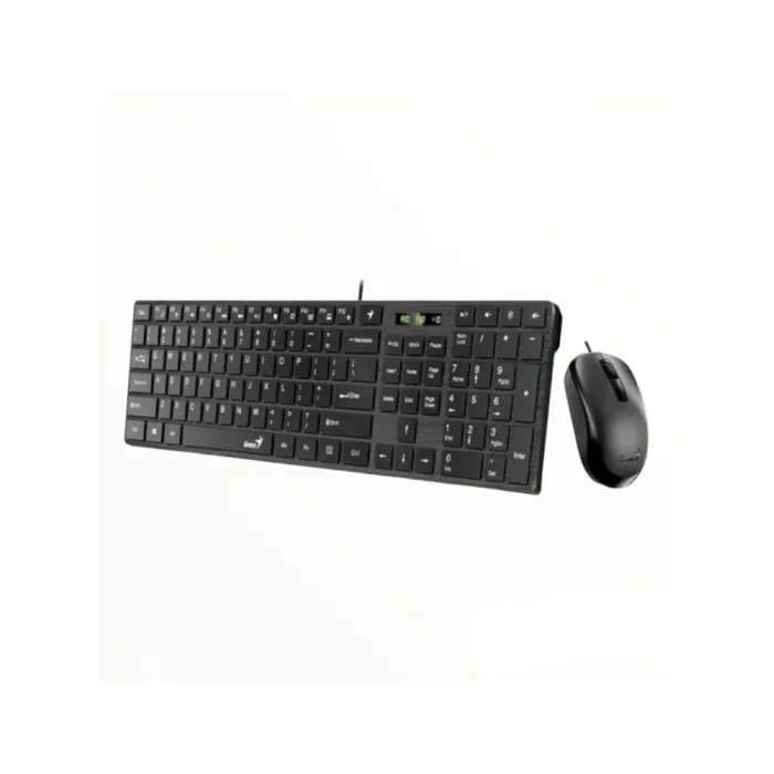 Genius SlimStar C126 simli klaviatura va sichqoncha to‘plami
