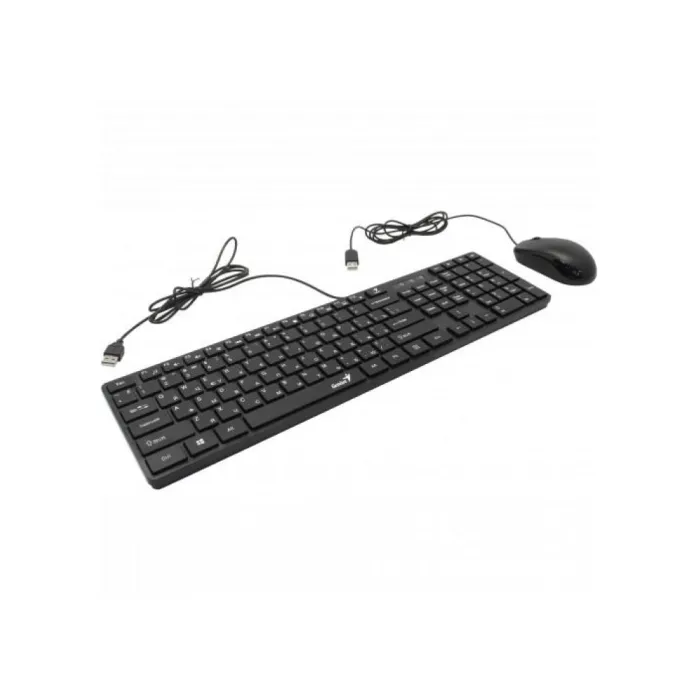 Genius SlimStar C126 simli klaviatura va sichqoncha to‘plami