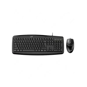 Проводной комплект клавиатуры и мыши Genius Smart KM-200