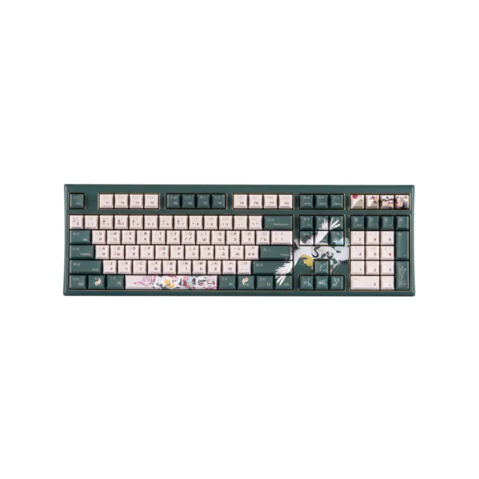 Varmilo Lure VBS108 Crane Cherry MX Red UA klaviaturasi