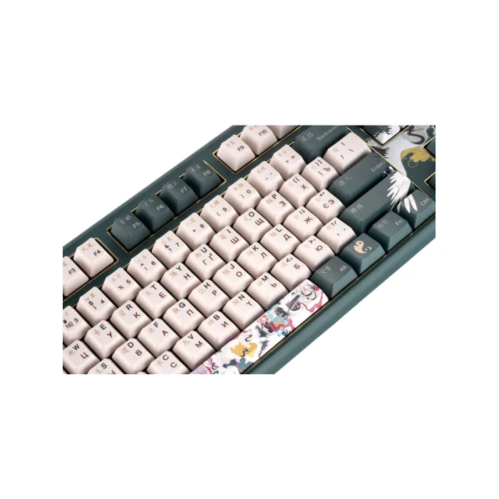 Varmilo Lure VBS108 Crane Cherry MX Red UA klaviaturasi