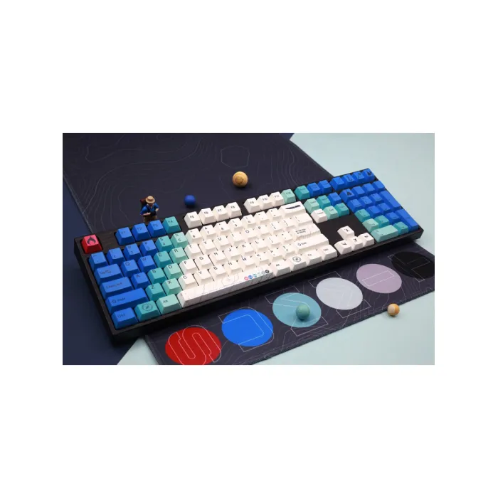 Varmilo MA108M Summit R2 108Key mexanik klaviaturasi, EC Sakura V2, USB-A, EN/RU, oq LED, ko‘k