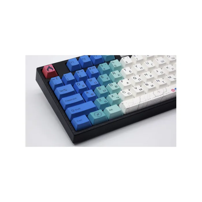 Varmilo MA108M Summit R2 108Key mexanik klaviaturasi, EC Sakura V2, USB-A, EN/RU, oq LED, ko‘k