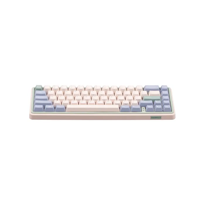 Mexanik klaviatura Varmilo Minilo VXT67 Eucalyptus 67Key, Kailh Prestige Red, BT/WL/USB-A, Hot-Swap, EN, RGB, pushti