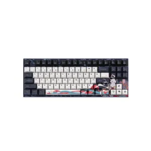 Varmilo VPE87 Chang‘e 87Key mexanik klaviaturasi, Cherry Mx Red, BT/WL/USB-A, EN, White Led, ko‘k