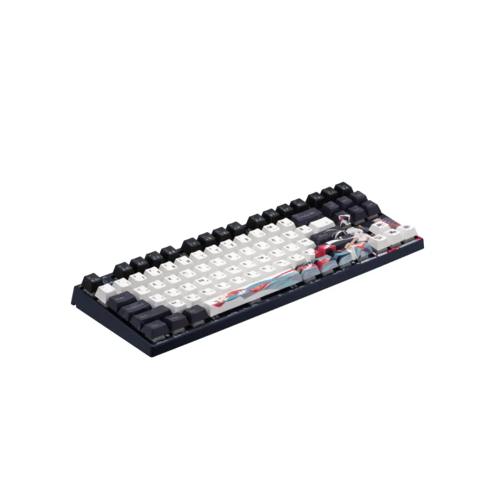 Varmilo VPE87 Chang‘e 87Key mexanik klaviaturasi, Cherry Mx Red, BT/WL/USB-A, EN, White Led, ko‘k