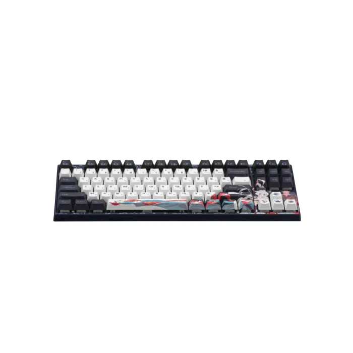 Varmilo VPE87 Chang‘e 87Key mexanik klaviaturasi, Cherry Mx Red, BT/WL/USB-A, EN, White Led, ko‘k