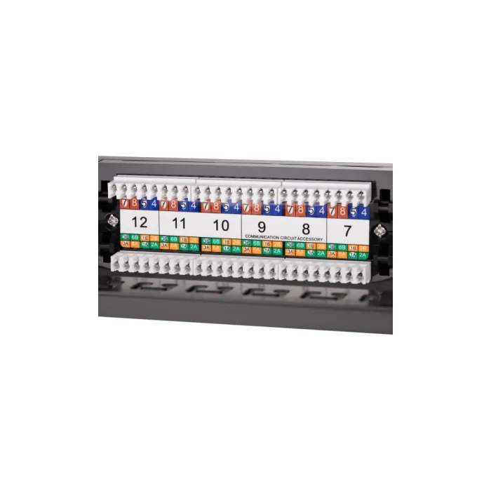 2Е UTP cat 6 24port patch paneli
