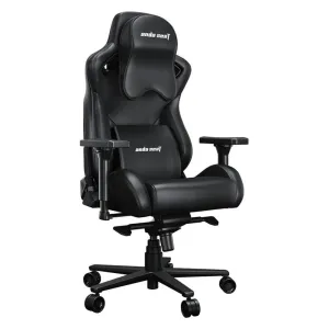 Кресло AndaSeat Kaiser 2 Pro XL, ПВХ кожа, 4D-Armrests, чёрный