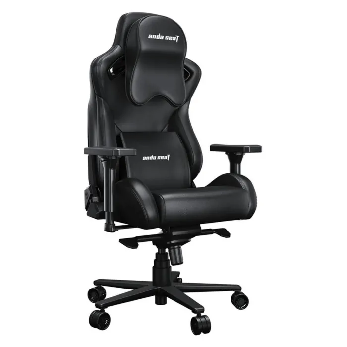 AndaSeat Kaiser 2 Pro XL o‘rindig‘i, PVX charm, 4D-Armrests, qora