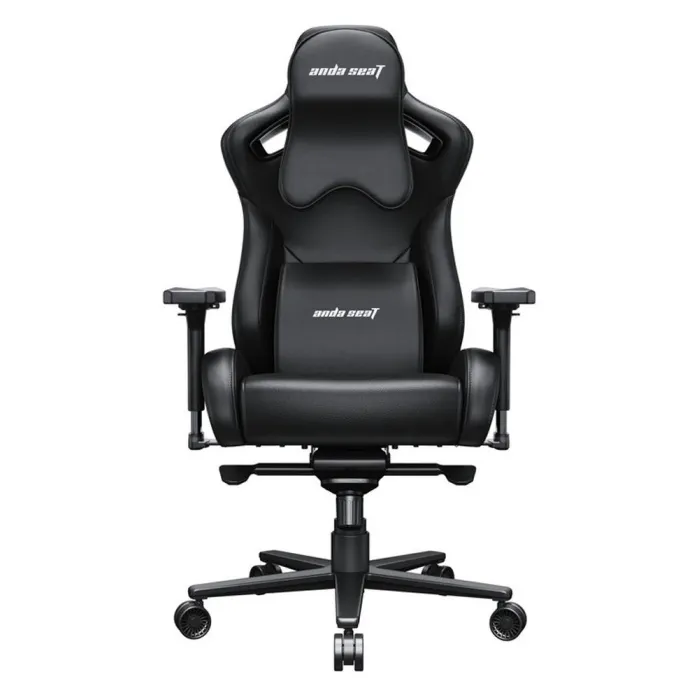 AndaSeat Kaiser 2 Pro XL o‘rindig‘i, PVX charm, 4D-Armrests, qora