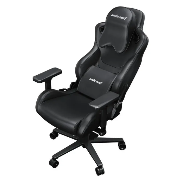 AndaSeat Kaiser 2 Pro XL o‘rindig‘i, PVX charm, 4D-Armrests, qora