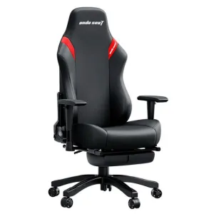 AndaSeat Luna Pro o‘rindig‘i, PVX charm, 1D-Armrests, qora-qizil