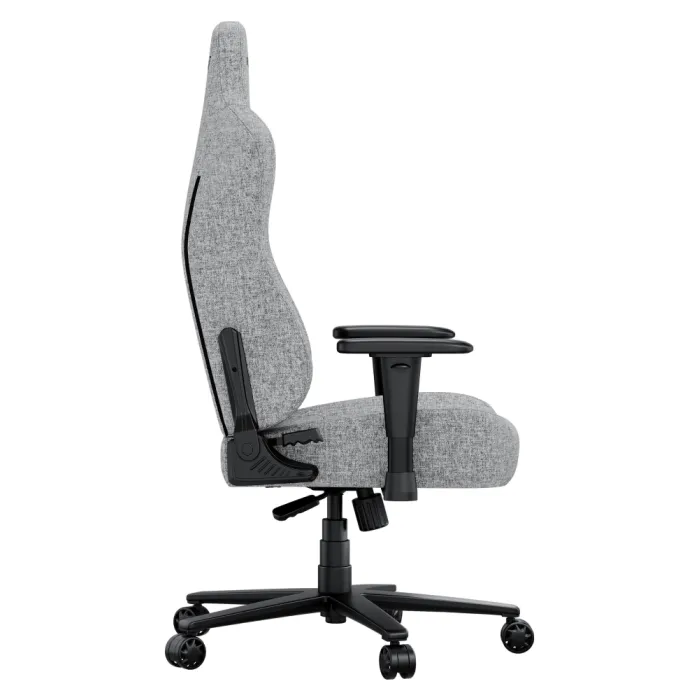 Кресло AndaSeat Novis, льняная ткань, 1D-Armrests, серый
