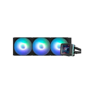 Система жидкостного оxлаждения Zalman Alpha 2DS A36 ARGB, LGA1851, 1700, 1200, 115x, AM5, AM4, TDP 350W, чёрный