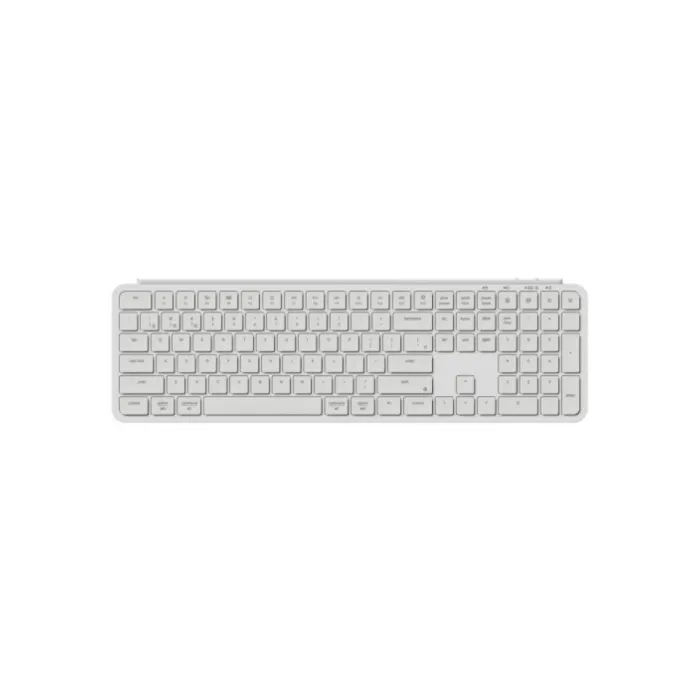 Клавиатура Keychron B6 Pro, USB/WL/BT, ivory white