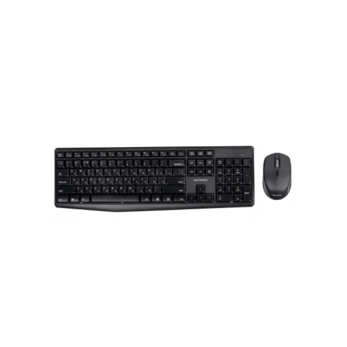 MYPRO C22 Business Combo Wireless Black simsiz klaviatura va sichqoncha to‘plami