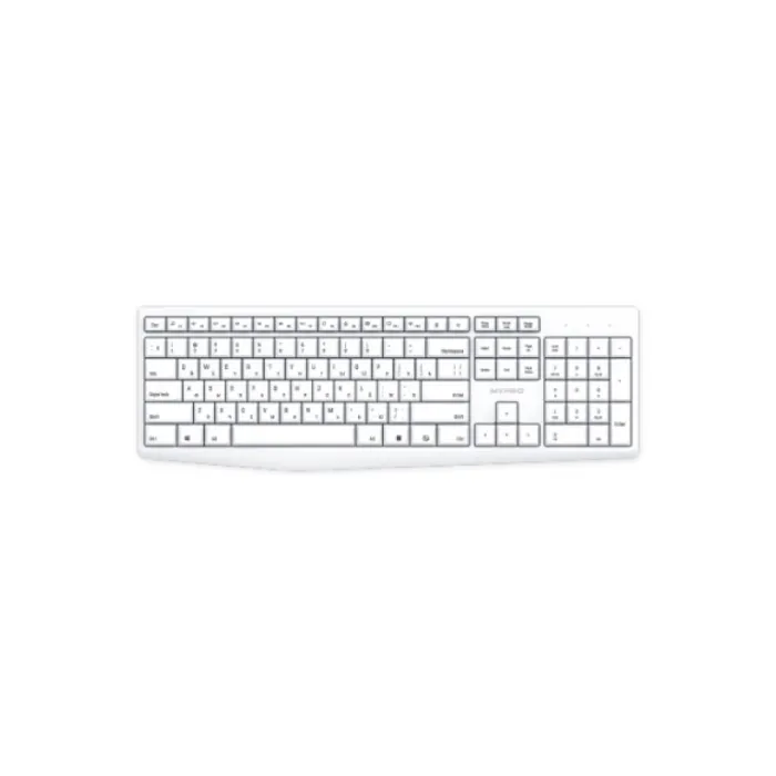 MYPRO C22 Business Combo Wireless White simsiz klaviatura va sichqoncha to‘plami