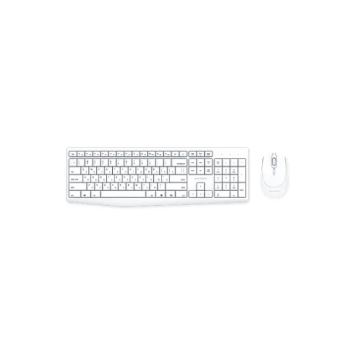 MYPRO C22 Business Combo Wireless White simsiz klaviatura va sichqoncha to‘plami