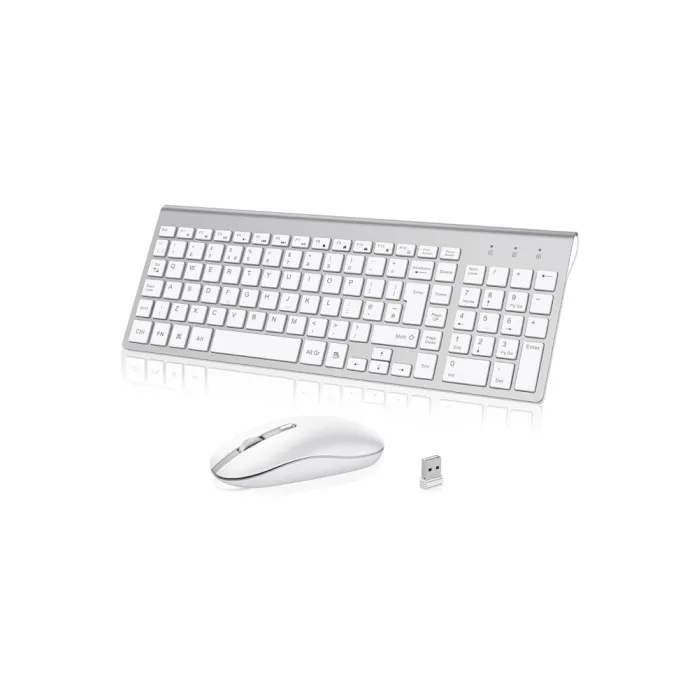 MYPRO C22 Business Combo Wireless White simsiz klaviatura va sichqoncha to‘plami