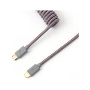 Кабель Type-A/Type-C Keychron Coiled Cable Grey