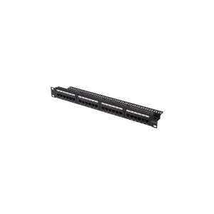 2Е UTP cat 6 24port patch paneli