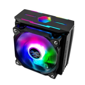 Процессорный кулер Zalman CNPS10X OPTIMA II BLACK RGB, LGA1700, 2066, 2011V3, 2011, 1366, 115X, AM5, AM4, AM3, AM3+, FM2, FM2+, TDP180W