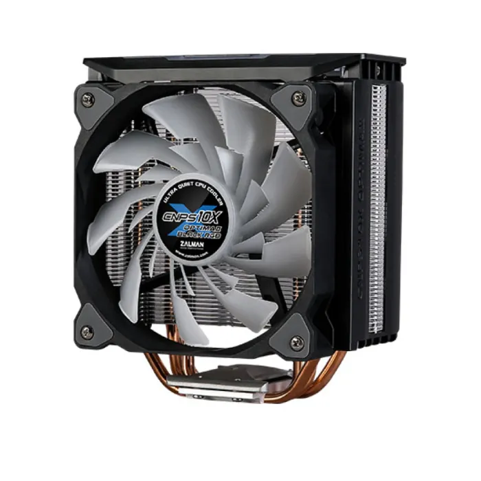 Zalman protsessorli sovutgich CNPS10X OPTIMA II BLACK RGB, LGA1700, 2066, 2011V3, 2011, 1366, 115X, AM5, AM4, AM3, AM3+, FM2, FM2+, TDP180W