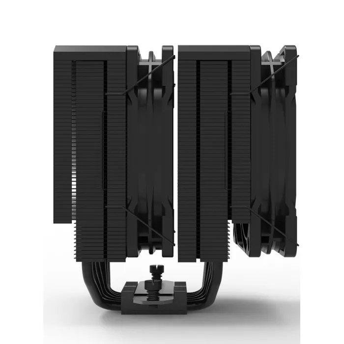 Zalman protsessor sovutgichi CNPS14X DUO, LGA1851, 1700, 1200, 115x, AM5, AM4, AM3, 4pin, PWM, TDP270W, qora