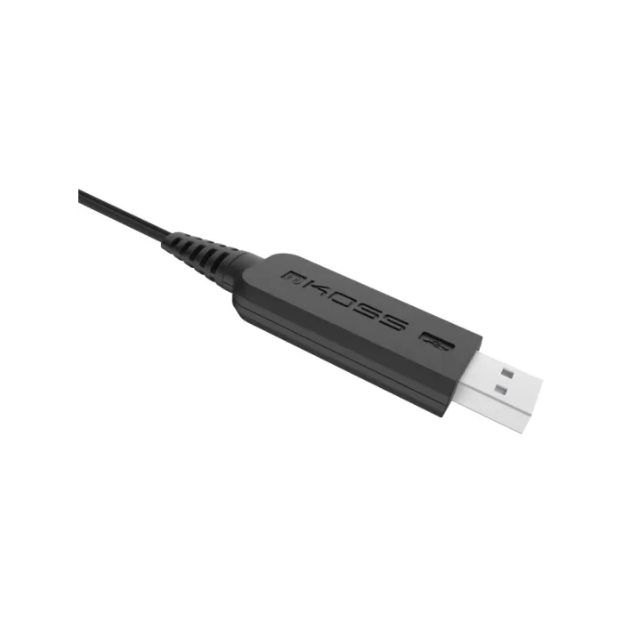 Koss CS195 USB quloqchin qora